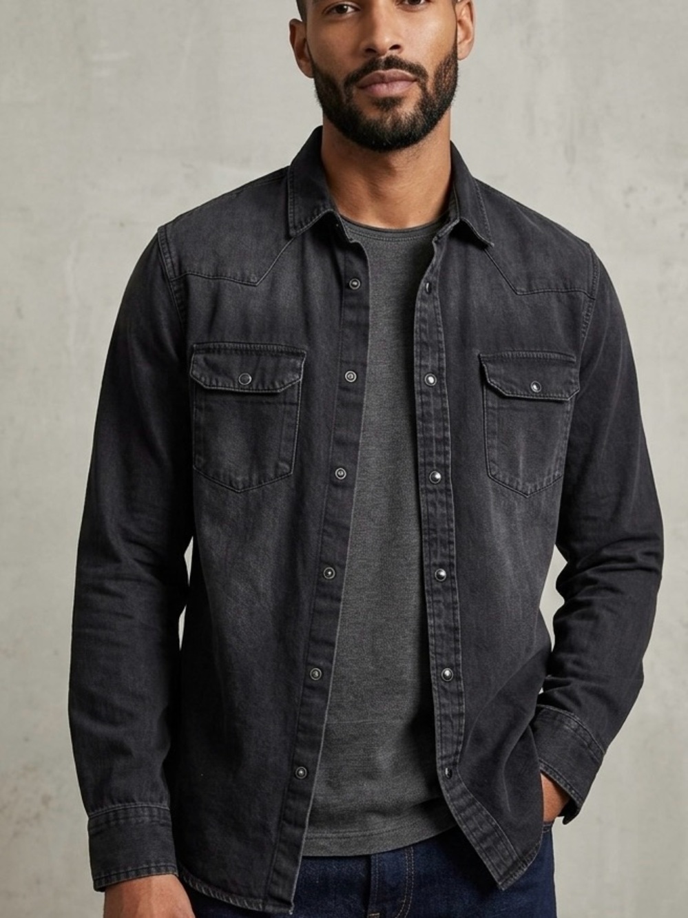 ZARA Relaxed Fit Black Men's Jeans shirt
